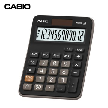 計算機 CASIO MX-12B 小型電算機 (12位數)【領券滿額再折千6/30止】