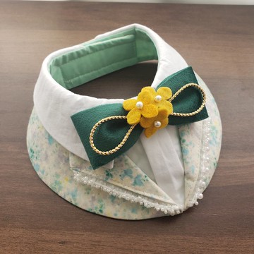 春日男孩西裝款圍巾 綠色