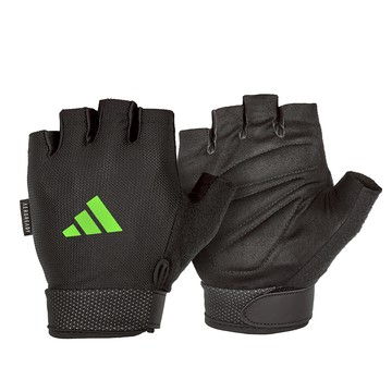 adidas Essential 綁帶健身手套  1個  XL(15 x 9.5 x 2.5cm)  綠色