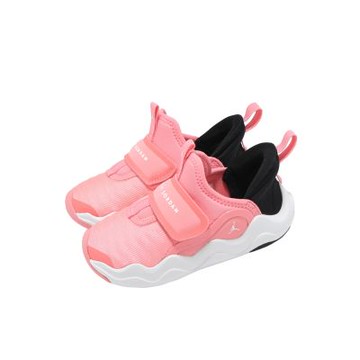 Nike 小童鞋 Jordan 23/72 Easyon TD 粉 黑 魔鬼氈 休閒鞋 HF3414-602