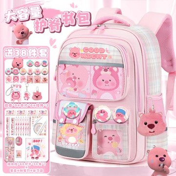 小海可愛貍露書包比小學生護脊女生一二三四五六年級高顏值雙肩包