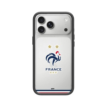 iPhone 17 Pro Max Mod NX -邊框背蓋組合 (相機按鈕) 黑 - FFF - Logo - Stripes