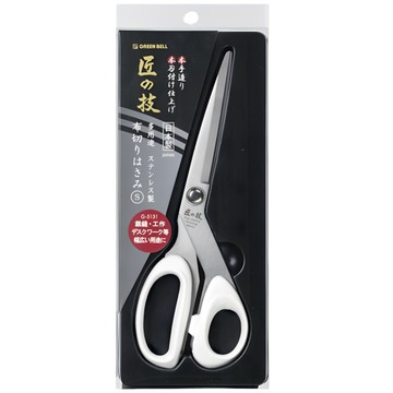 【日本綠鐘Greenbell】匠之技鍛造不銹鋼專業裁布剪刀S (G-5131)