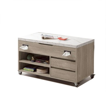 艾倫3.3尺多功能升降茶几(839)