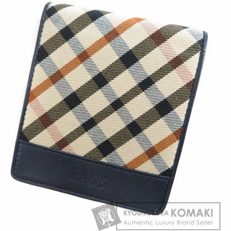 Daks ダックス チェック柄 二つ折り財布 小銭入れあり キャンバス レディース 中古 通販 Lineポイント最大0 5 Get Lineショッピング