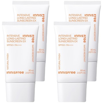 INNISFREE 台灣公司貨 向日葵完美清爽防曬霜 SPF50+ PA++++  4個  60ml