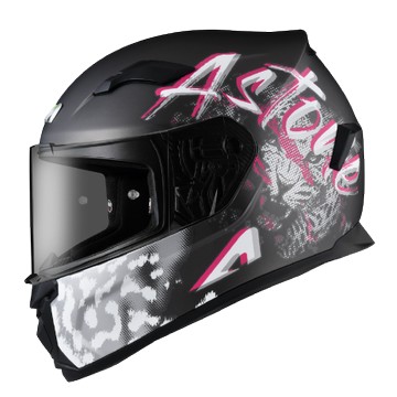 【頂級防護】Astone GTO6 YC2 消光黑粉 全罩式安全帽