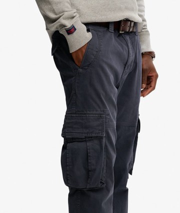 Superdry Men's Core Cargo Pants Navy Size: 34/34