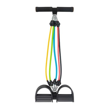 A-ZEAL 可拆卸磅數多功能拉力器 LL002 黑色 1個 自由調節  自由調節  10磅  15磅  20磅  25磅  30磅