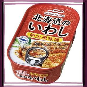 マルハニチロ 北海道のいわし 明太風味焼 85G×5缶