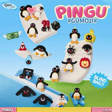 企鵝家族 PINGU GUMOJI 毛絨貼貼 盲袋 表情包 磁吸 共23款
