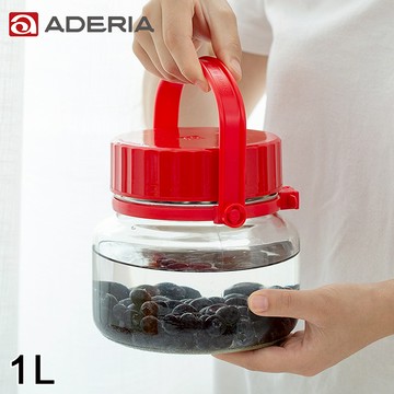 【日本ADERIA】玻璃梅酒儲存瓶 1L _廠商直送