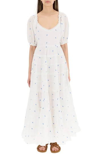 Rixo London - Abito Midi Cannes In Voile