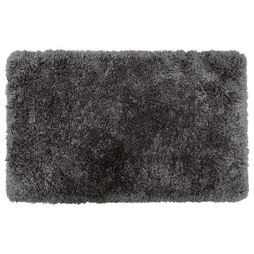 PATTO RABBIT 百特兔 好好用長毛絨吸水防滑地墊  60 x 40cm  黑色