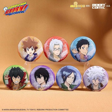 暴蒙正版 家庭教師HITMAN REBORN! 休閒服系列幻彩徽章/吧唧 官谷