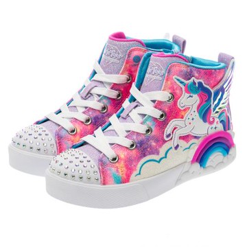 SKECHERS 童鞋 女童系列燈鞋 TWINKLE MAGIC (314325LHPMT)