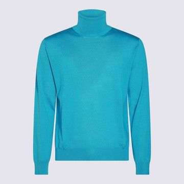 Valentino Garavani Blue Wool Knitwear