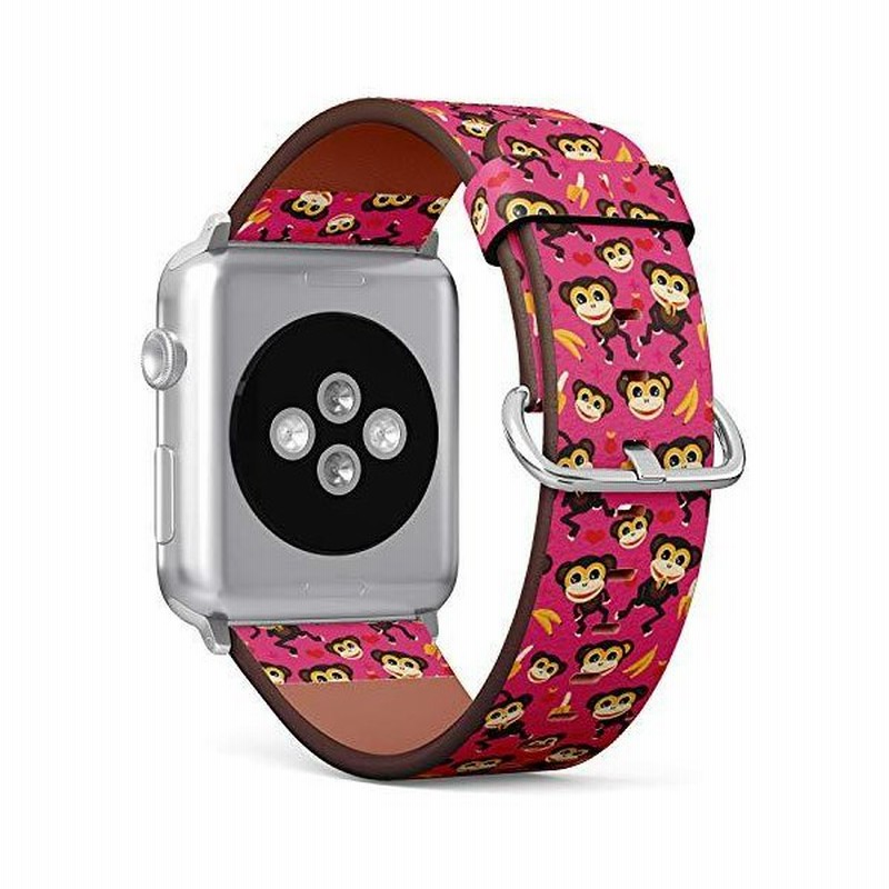 並行輸入品 かわいいキッズモンキーとバナナのイラスト 模様入りレザーリストバンドストラップ Apple Watchシリーズ 4 3 2 1世代用 通販 Lineポイント最大0 5 Get Lineショッピング