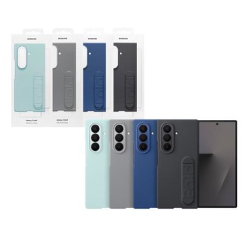 Samsung 三星 Galaxy Z Fold7 原廠矽膠薄型保護殼 - 附支架/保貼 (EF-MF966)