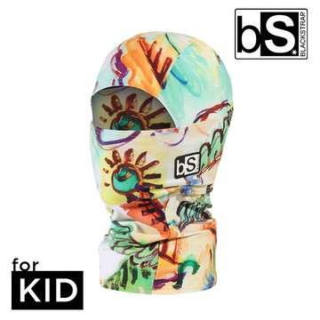 BlackStrap Kids Hood Balaclava-P 童保暖多功能頭套【Finger Paint/塗鴉】｜城市綠洲