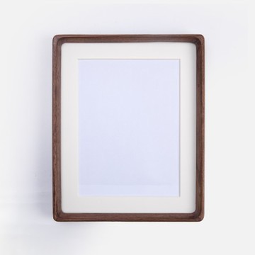 奧可利圓角實木相框8x10吋 胡桃木