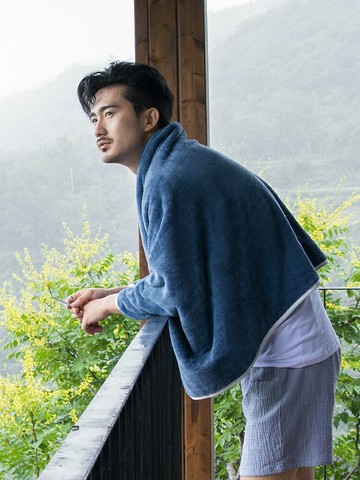 浴巾男家用比純棉吸水速干不掉毛男士專用沐浴巾大毛巾高級高端