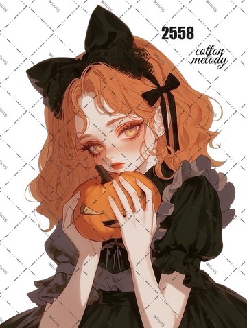 original sticker no.2558 人物貼紙 原創貼紙 原創人物貼紙 裝飾貼紙 cotton melody