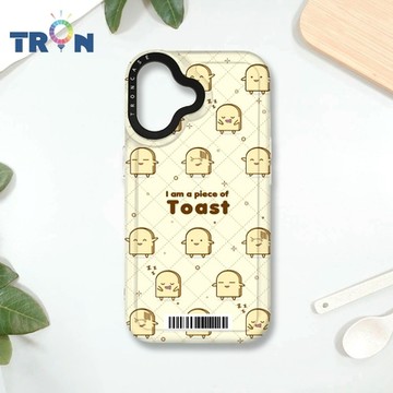 TRON IPHONE 16 麵包君口味大集合系列 防摔 MAGSAFE 磁吸 太空載具殼 透白 手機殼