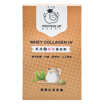 PROTEIN UP 蛋白質博士 乳清膠原蛋白飲 IA 錫蘭紅茶拿鐵  32g  6包