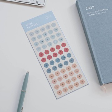 喜怒哀樂 手帳專用貼紙 mood sticker