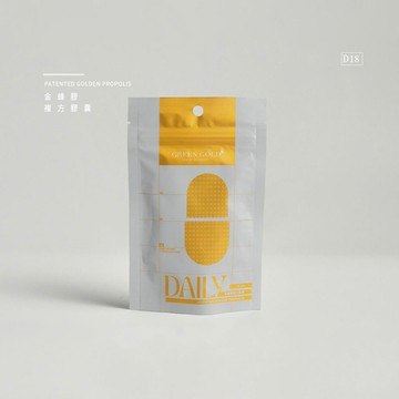 green golddaily金蜂膠複方膠囊 (30顆/袋)
