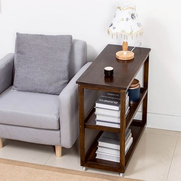 免稅含運 開發票 沙發邊幾 沙發側櫃 邊桌 移動茶桌沙發邊柜簡約茶水柜實木推車置物架茶幾角幾邊幾泡茶柜 快速出貨