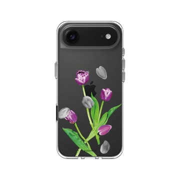 iPhone Air Clear Case（相機按鈕） 透明 - Plantica - 回響 – 褐紫