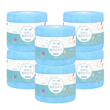 JoyLife 拋棄式纖維菜瓜布懶人抹布120張x6捲【MP0360B】(SP0290BM)