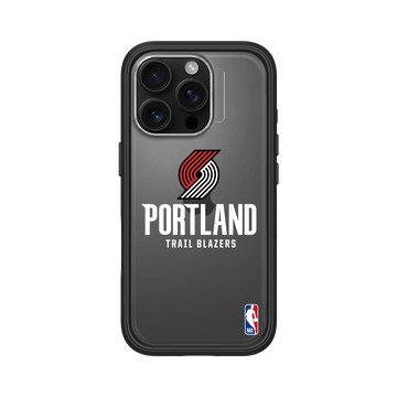 iPhone 16 Pro Mod NX 黑 - NBA - Logo-波特蘭拓荒者 Portland Trail Blazers - Light