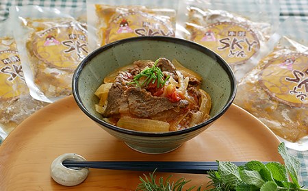 地元食材を使ったオリジナル牛丼「SKY丼」の具（５袋セット）