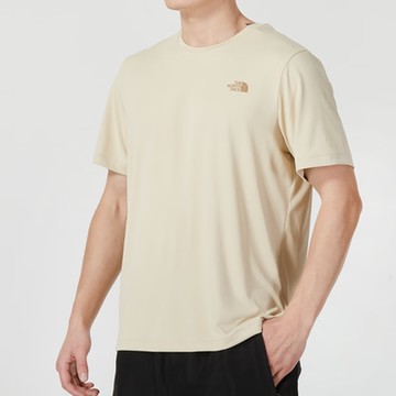 The North Face 北臉 上衣 男款 短袖上衣 運動 M SUN CHASE TRAILRUN SS TEE 米 NF0A88GT3X4