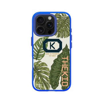 iPhone 16 Pro Clear 激光藍 - KID - 植物系野生KID