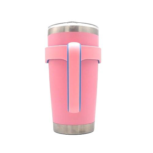 20 oz Tumbler Handle, Anti Slip Travel Mug Grip Cup Holder for V 並行輸入品