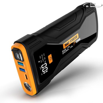 【全館免運】4000A汽車應急啟動電源熱銷款式大容量打氣泵點火一體機