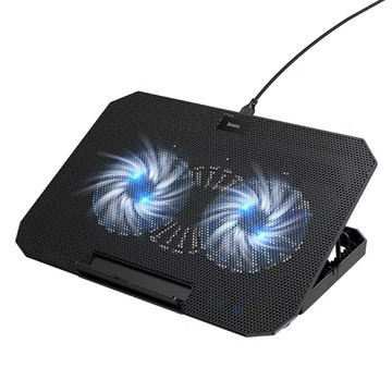 【hoco.酷瘋】GA4 璿感筆電支架散熱器 (黑色)