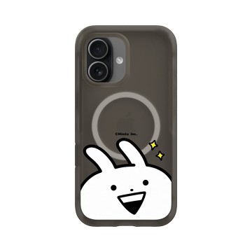 iPhone 17 AirX 本質黑 - Usagyuuun 小突兔 - 炙熱的眼神