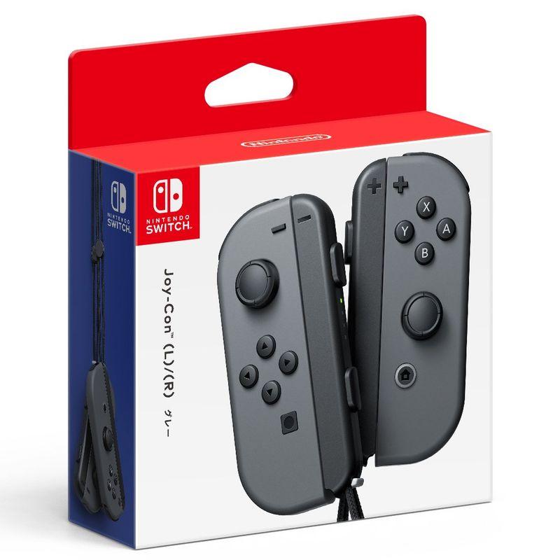 任天堂純正品Joy-Con (L) (R) グレー