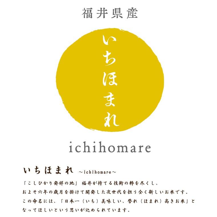 新米 いちほまれ 福井県産 令和5年産 5kg 特別栽培