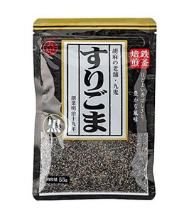 九鬼産業 九鬼 すりごま黒 55G ×10袋