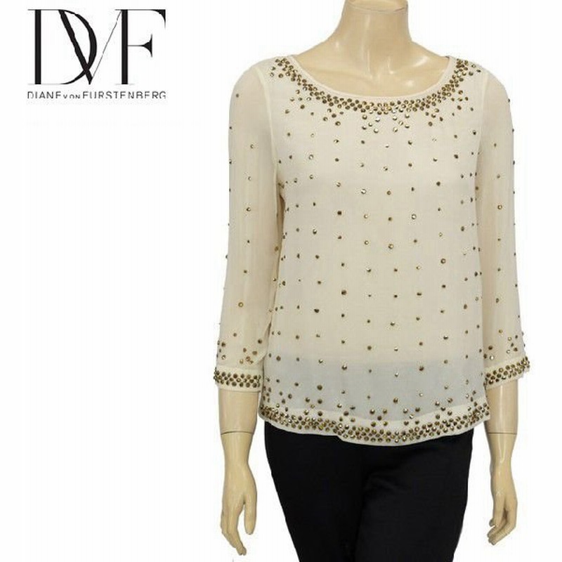 ダイアンフォンファステンバーグ Diane Von Furstenberg 長袖ブラウス ベージュ系 サイズ 2 Lo0027 レディース 通販 Lineポイント最大0 5 Get Lineショッピング