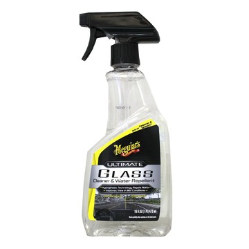 Meguiar's 美光 終極玻璃撥水清潔劑 473ml 有效改善雨天行車視野  1瓶