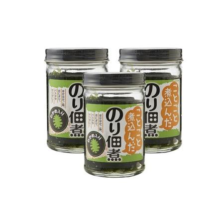 ふるさと納税 わかめのり佃煮3本入り 香川県土庄町