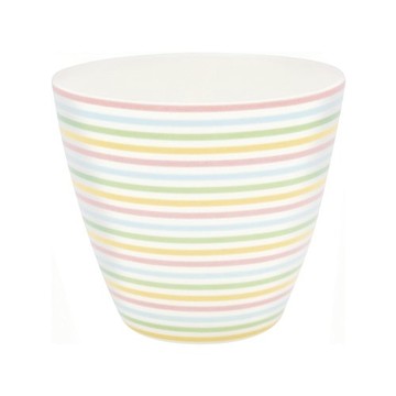 丹麥GreenGate Ansley white 拿鐵杯