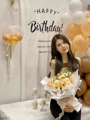 北歐ins生日大背景布墻布拉旗掛布裝飾掛毯拍照道具百日派對布置